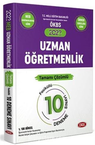 Uzman Öğretmen Tamamı Çözümlü 10 Deneme Sınavı