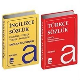 İngilizce-Türkçe Sözlük ve Türkçe Sözlük (2 Kitap Set Biala Kapak)