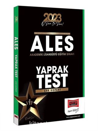 2023 ALES Çek Kopart Yaprak Test