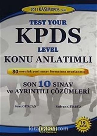 Test Your KPDS Level Konu Anlatımlı