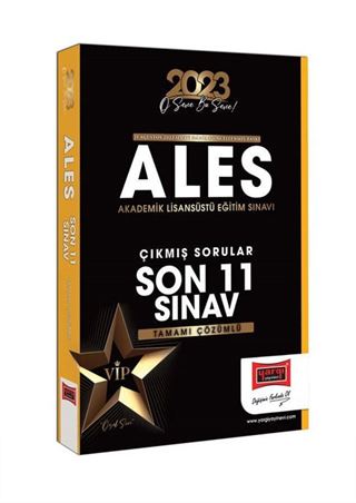 2023 ALES Tamamı Çözümlü Çıkmış Sınav Soruları Son 11 Sınav