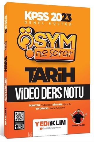 2023 KPSS Genel Kültür Ösym Ne Sorar Tarih Video Ders Notu