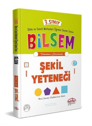 3. Sınıf Bilsem Hazırlık Şekil Yeteneği Tamamı Çözümlü