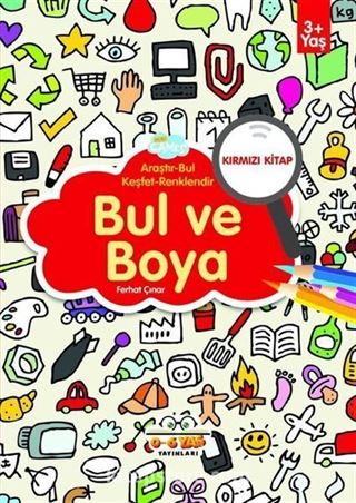 Bul ve Boya - Kırmızı Kitap