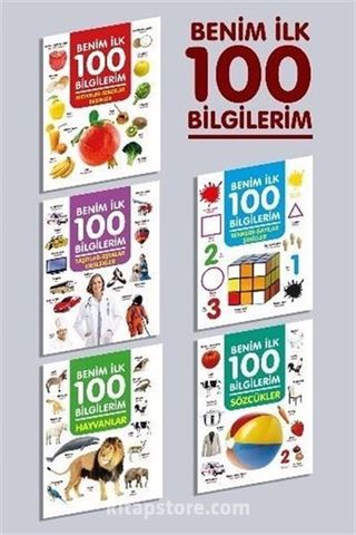 Benim İlk 100 Bilgilerim Seti - 5 Kitap Takım