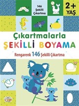 Çıkartmalarla Şekilli Boyama - Rengarenk 146 Şekilli Çıkartma