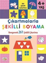 Çıkartmalarla Şekilli Boyama - Rengarenk 261 Şekilli Çıkartma