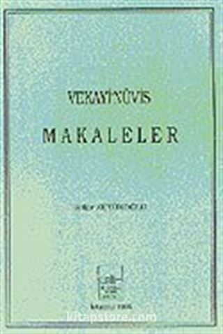 Vekayi'nüvis Makaleler