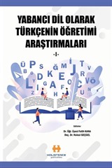 Yabancı Dil Olarak Türkçenin Öğretimi Araştırmaları I