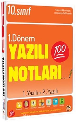 10. Sınıf Yazılı Notları 1. Dönem 1 ve 2. Yazılı