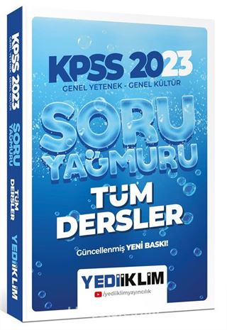 2023 KPSS Genel Yetenek Genel Kültür Tüm Dersler Soru Yağmuru