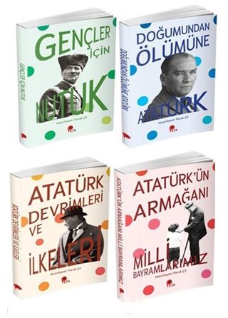 Çocuklar ve Gençler için Atatürk Seti (4 Kitap)