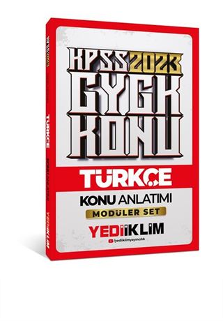 2023 KPSS Genel Yetenek Türkçe Konu Anlatımı (Modüler Set İçerisindeki)