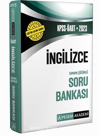 2023 KPSS ÖABT İngilizce Soru Bankası