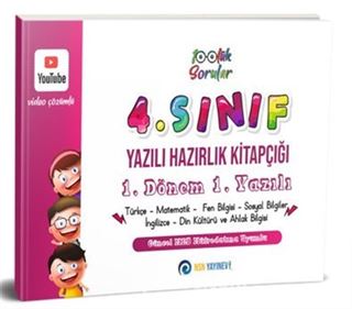 4. Sınıf Yazılı Hazırlık Kitapçığı 1. Dönem 1. Yazılı