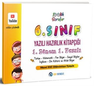 6. Sınıf Yazılı Hazırlık Kitapçığı 1. Dönem 1. Yazılı