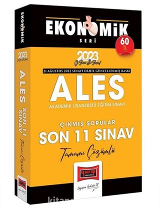 2023 ALES Ekonomik Seri Tamamı Çözümlü Son 11 Sınav Çıkmış Sorular