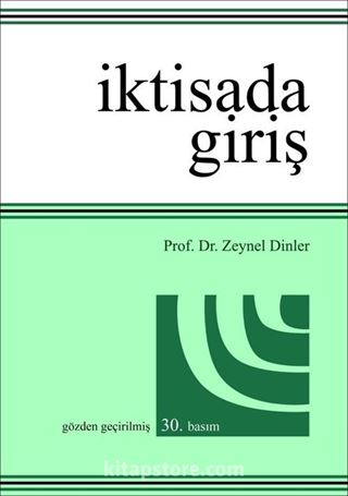 İktisada Giriş (Prof. Dr. Zeynel Dinler)