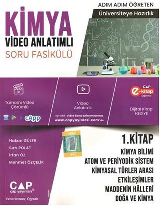 Kimya 1. Kitap Konu Anlatımlı Soru Bankası