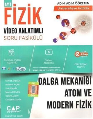 Fizik Dalga Mekaniği Atom ve Modern Fizik Konu Anlatımlı Soru Bankası