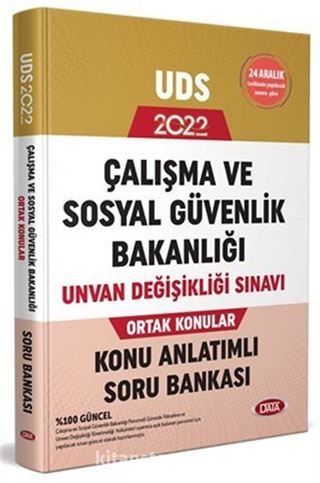 Çalışma ve Sosyal Güvenlik Bakanlığı Unvan Değişikliği Sınavı Ortak Konular Konu Anlatımlı Soru Bankası