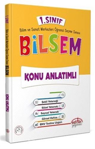 1. Sınıf Bilsem Konu Anlatımlı