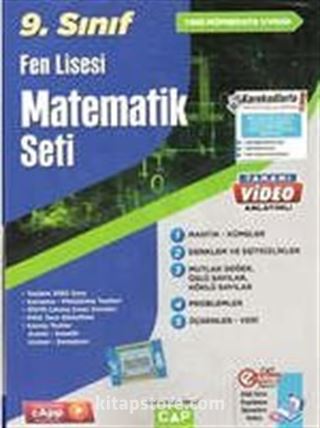 9. Sınıf Fen Lisesi Matematik Seti