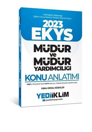 2023 MEB EKYS Müdür ve Müdür Yardımcılığı Konu Anlatımı