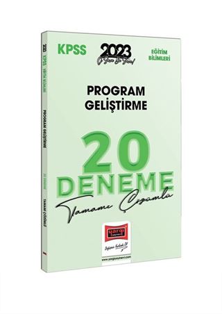 2023 KPSS Eğitim Bilimleri Program Geliştirme Tamamı Çözümlü 20 Deneme