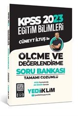 2023 KPSS Eğitim Bilimleri Ölçme ve Değerlendirme Tamamı Çözümlü Soru Bankası