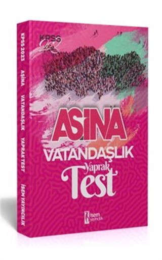 2023 İsem KPSS Aşina Vatandaşlık Çek Kopart Yaprak Test