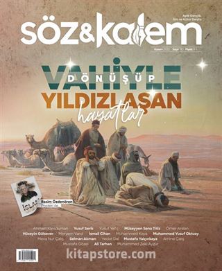 Söz ve Kalem Dergisi Sayı: 110 - Kasım 2022