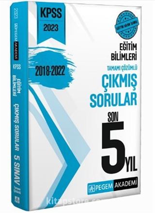 2023 KPSS Eğitim Bilimleri Çıkmış Sorular Son 5 Sınav