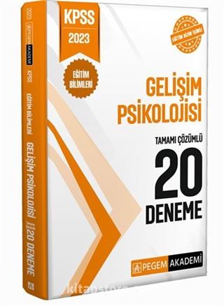 2023 KPSS Eğitim Bilimleri Gelişim Psikolojisi 20 Deneme