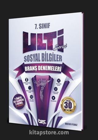 7.Sınıf Sosyal Bilgiler Ulti Serisi Denemeleri