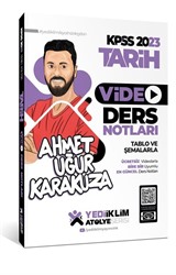 2023 KPSS Atölye Serisi Tarih Video Ders Notları