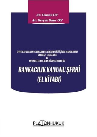 Bankacılık Kanunu Şerhi (El Kitabı)