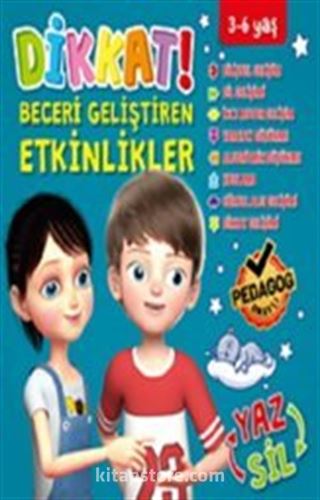 Dikkat ve Beceri Geliştiren Etkinlikler (Mavi Seri )