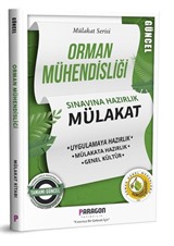 2022 Orman Mühendisliği Sınavına Hazırlık Mülakat Kitabı