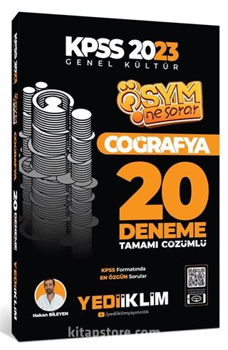 2023 KPSS Genel Kültür Ösym Ne Sorar Coğrafya Tamamı Çözümlü 20 Deneme