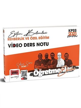 2023 KPSS Eğitim Bilimleri Öğretmenler Ekibi Rehberlik ve Özel Eğitim Video Ders Notları