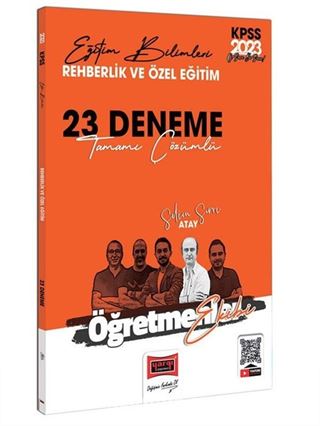 2023 KPSS Eğitim Bilimleri Öğretmenler Ekibi Rehberlik ve Özel Eğitim Tamamı Çözümlü 23 Deneme Sınavı