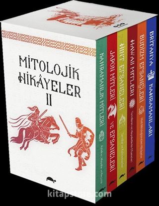 Maya Mitolojik Hikayeler Seti 2 (Özel Kutulu 6 Kitap Takım)