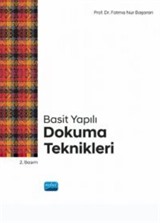 Basit Yapılı Dokuma Teknikleri