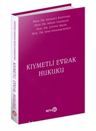 Kıymetli Evrak Hukuku