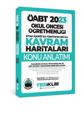 2023 ÖABT Okul Öncesi Öğretmenliği Kavram Haritalarıyla Konu Anlatımı