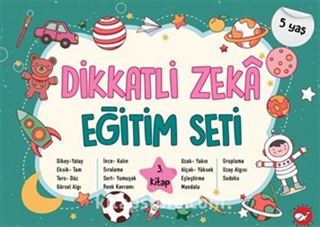 Dikkatli Zeka Eğitim Seti 3. Kitap (5 Yaş)