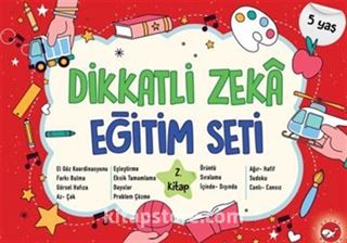 Dikkatli Zeka Eğitim Seti 2. Kitap (5 Yaş)