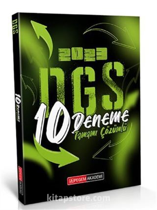 2023 Dgs Tamamı Çözümlü 10 Deneme