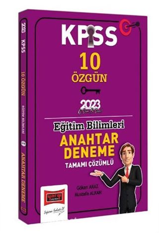 2023 KPSS Eğitim Bilimleri Tamamı Çözümlü Anahtar 10 Özgün Deneme